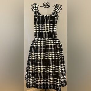 Like New SHIEN Cross-back Pinafore Midi Dress